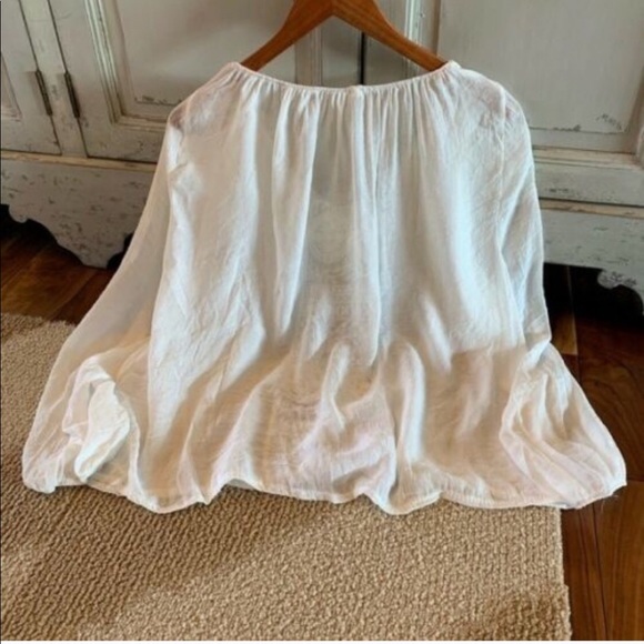 🔥Steal! Boho tassel tie blouse top - Picture 4 of 5